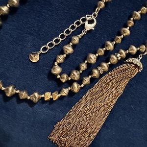 Stella & Dot Milana Tassle necklace.